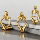 Kit Decoração Abstrata 3 peças