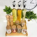 Rack de Bambu Organizadores Retrátil e Fixo 3 Níveis