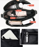 Bolsa de Couro de Alça Transversal -  Bali