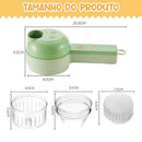 Triturador de Alimentos Multifuncional Kit 4 em 1 PowerChicken
