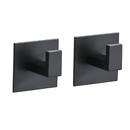 Gancho Porta Toalha de Parede Preto