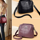 Bolsa de Couro de Alça Transversal -  Bali