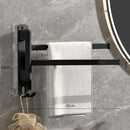 Toalheiro Rotativo Multiuso 360º | Alumínio e Alta Capacidade (20kg)